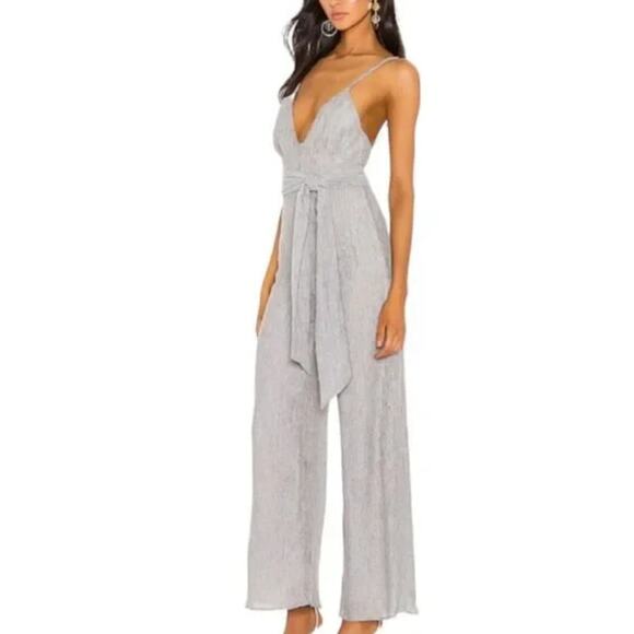 Privacy Please M Junipero Jumpsuit Pant Gray Women Medium New - Picture 1 of 10